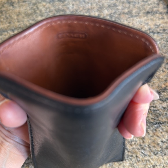 Coach Vintage Eyeglass Case soft leather - Picture 4 of 6